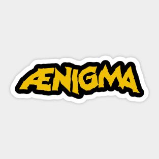 Aenigma Sticker